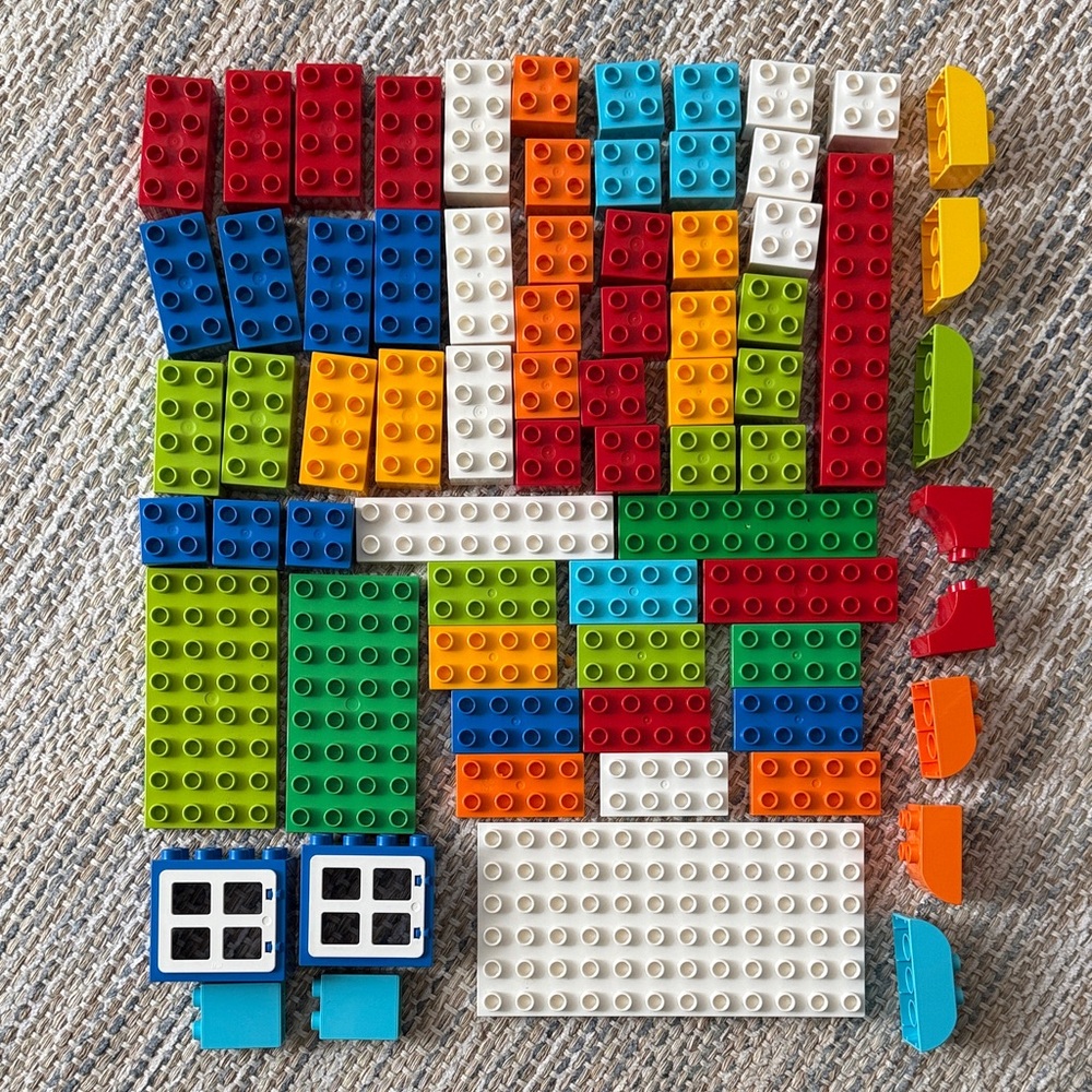 Duplo Lego Lot of 75 Building pieces